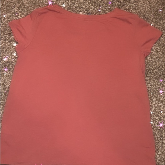 ✨soft rose colored tee✨ - Picture 2 of 3